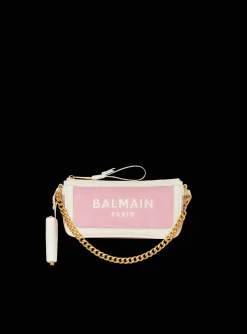 Best Sale B-Army Chain Pouch In Canvas And Leather Women Mini Bags|Shoulder Bags