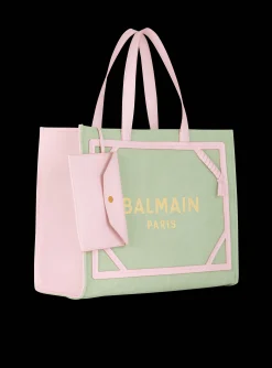 Hot B-Army Medium Canvas And Leather Tote Bag Women Tote Bags|Shoulder Bags