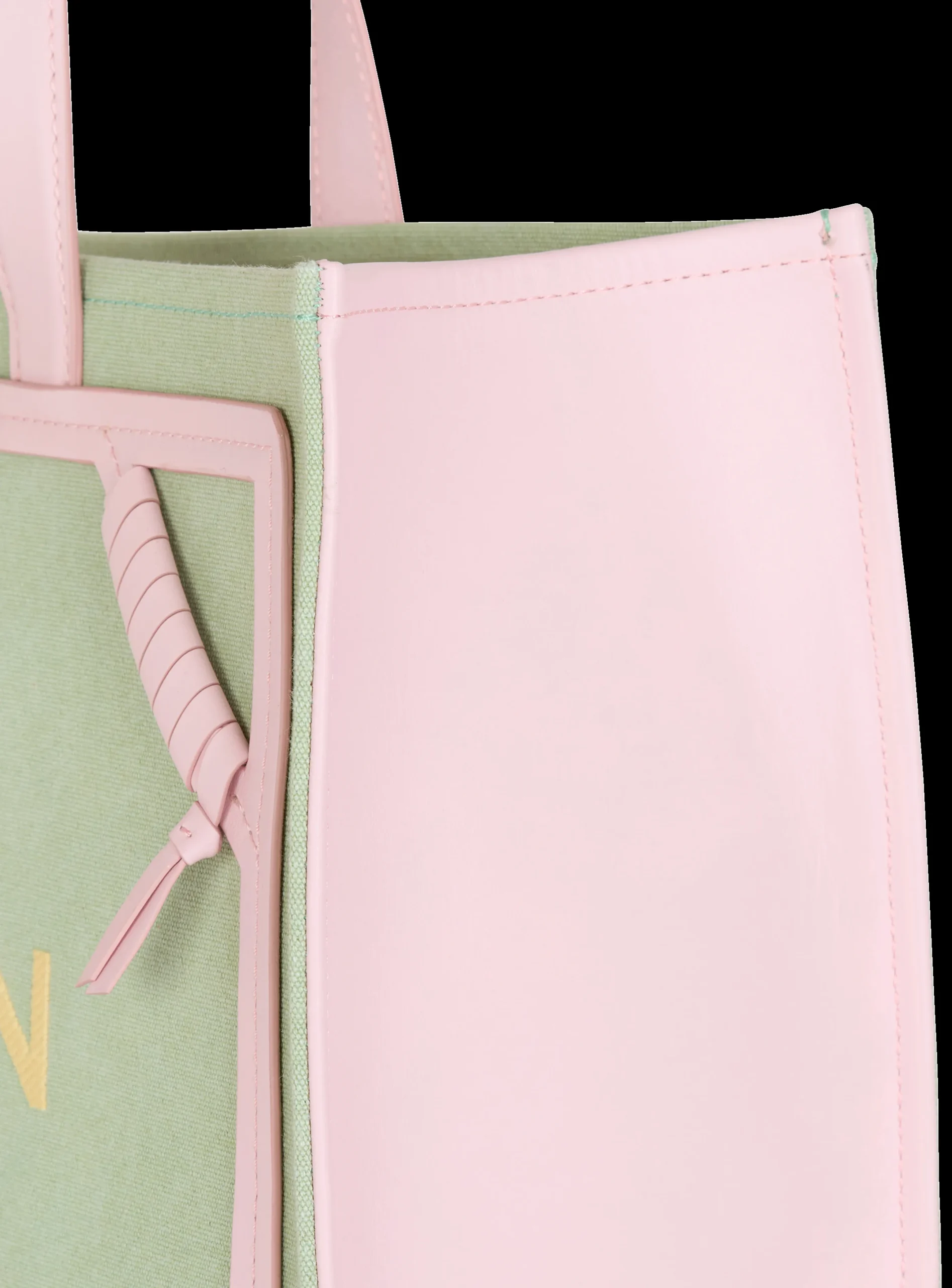 Hot B-Army Medium Canvas And Leather Tote Bag Women Tote Bags|Shoulder Bags