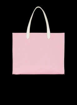 Shop B-Army Medium Canvas And Leather Tote Bag Women Tote Bags|Shoulder Bags