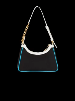 Cheap B-Army Shoulder Bag In Calfskin And Printed Postcard Canvas Women Shoulder Bags|B-Army Bags