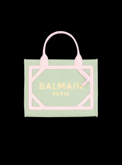 Flash Sale B-Army Small Canvas And Leather Tote Bag Bags