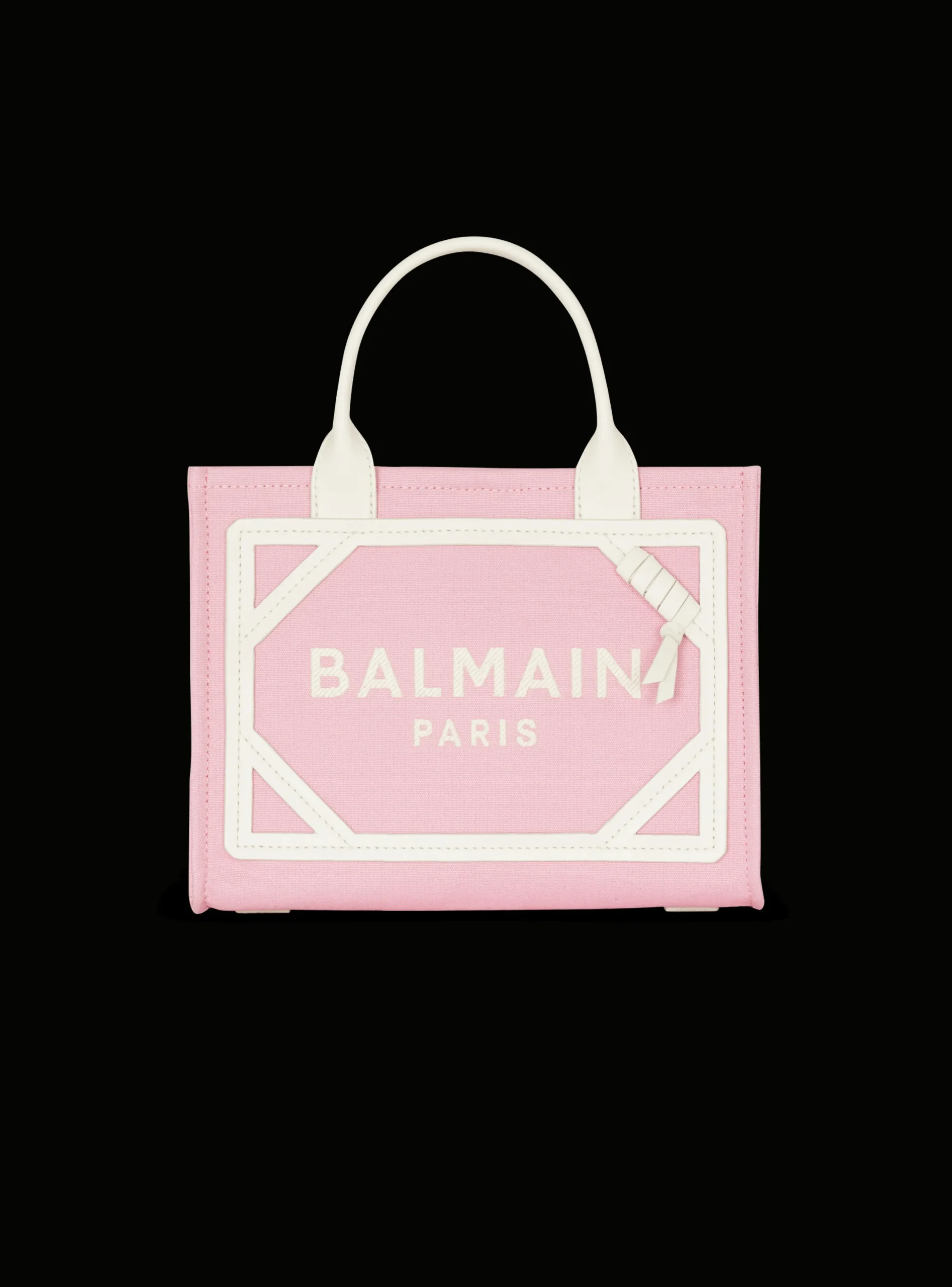 Cheap B-Army Small Canvas And Leather Tote Bag Women Tote Bags|Shoulder Bags