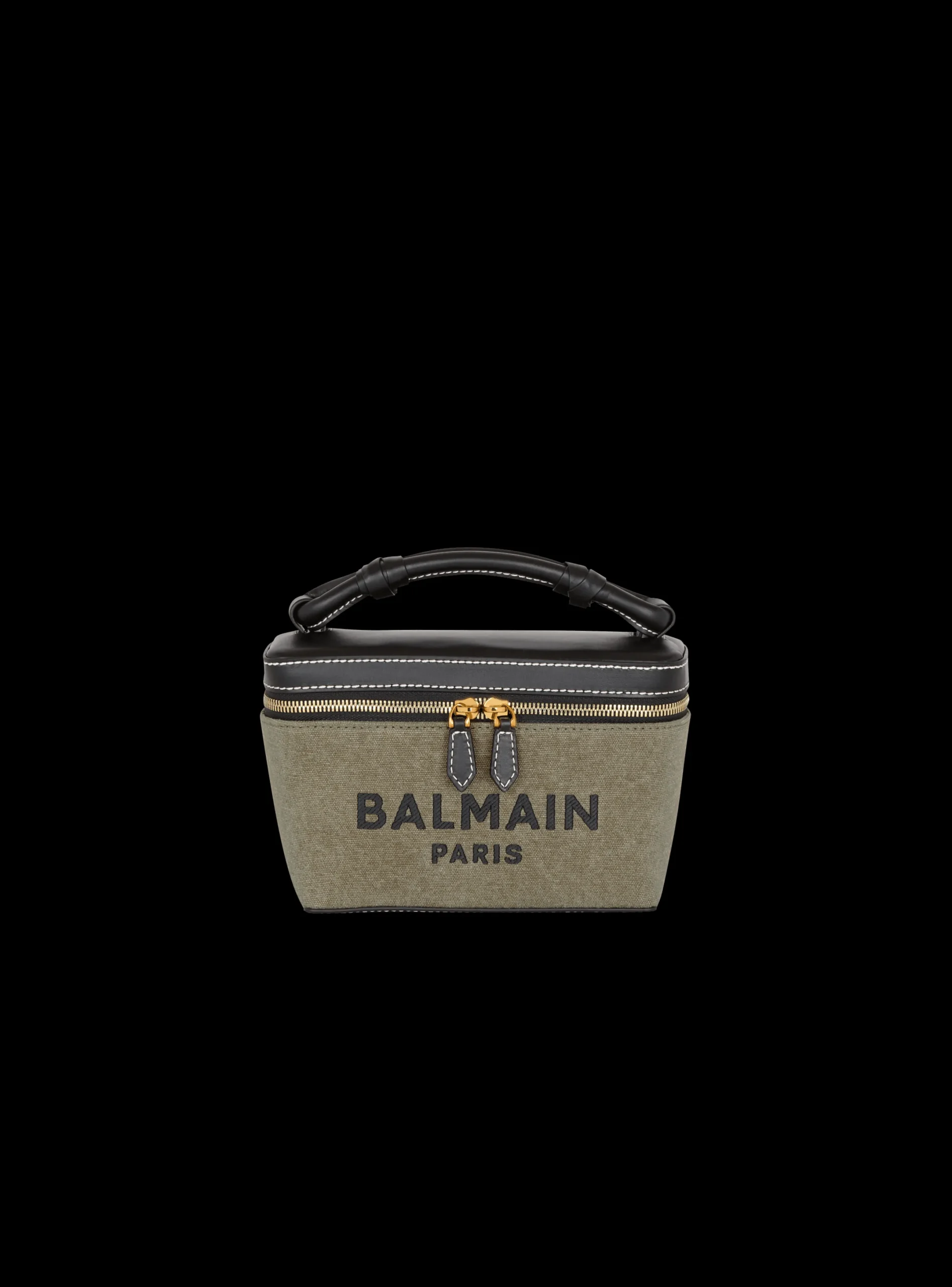 Online B-Army Vanity Case In Canvas And Leather Bags
