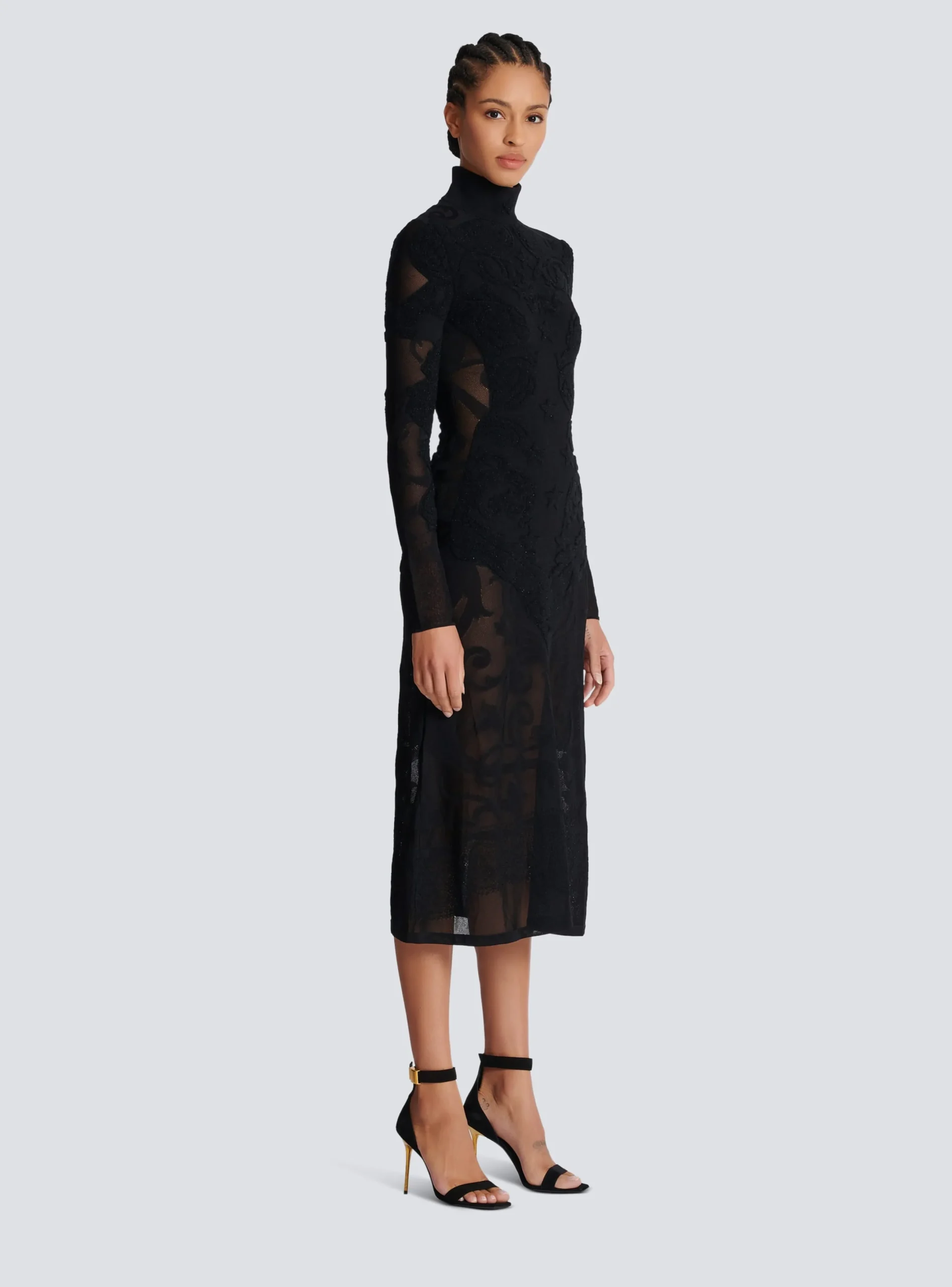 Cheap Baroque Fine Knit Dress Women Knitwear|Dresses