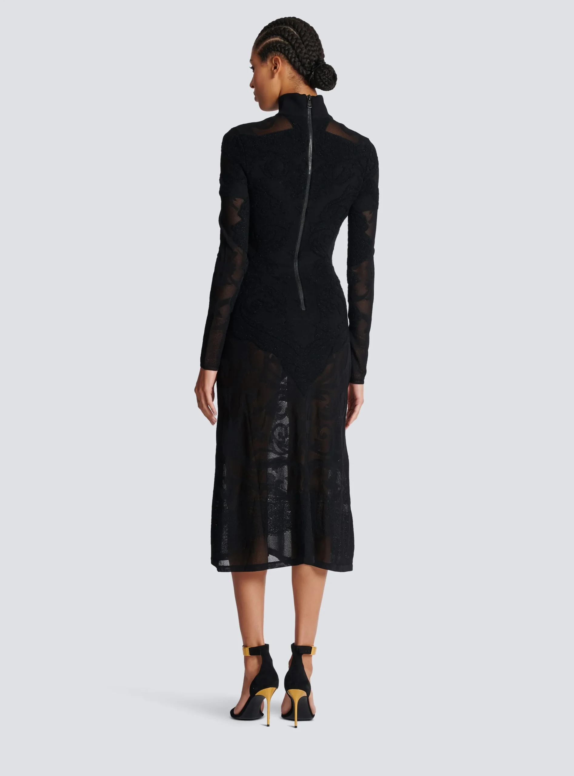 Cheap Baroque Fine Knit Dress Women Knitwear|Dresses