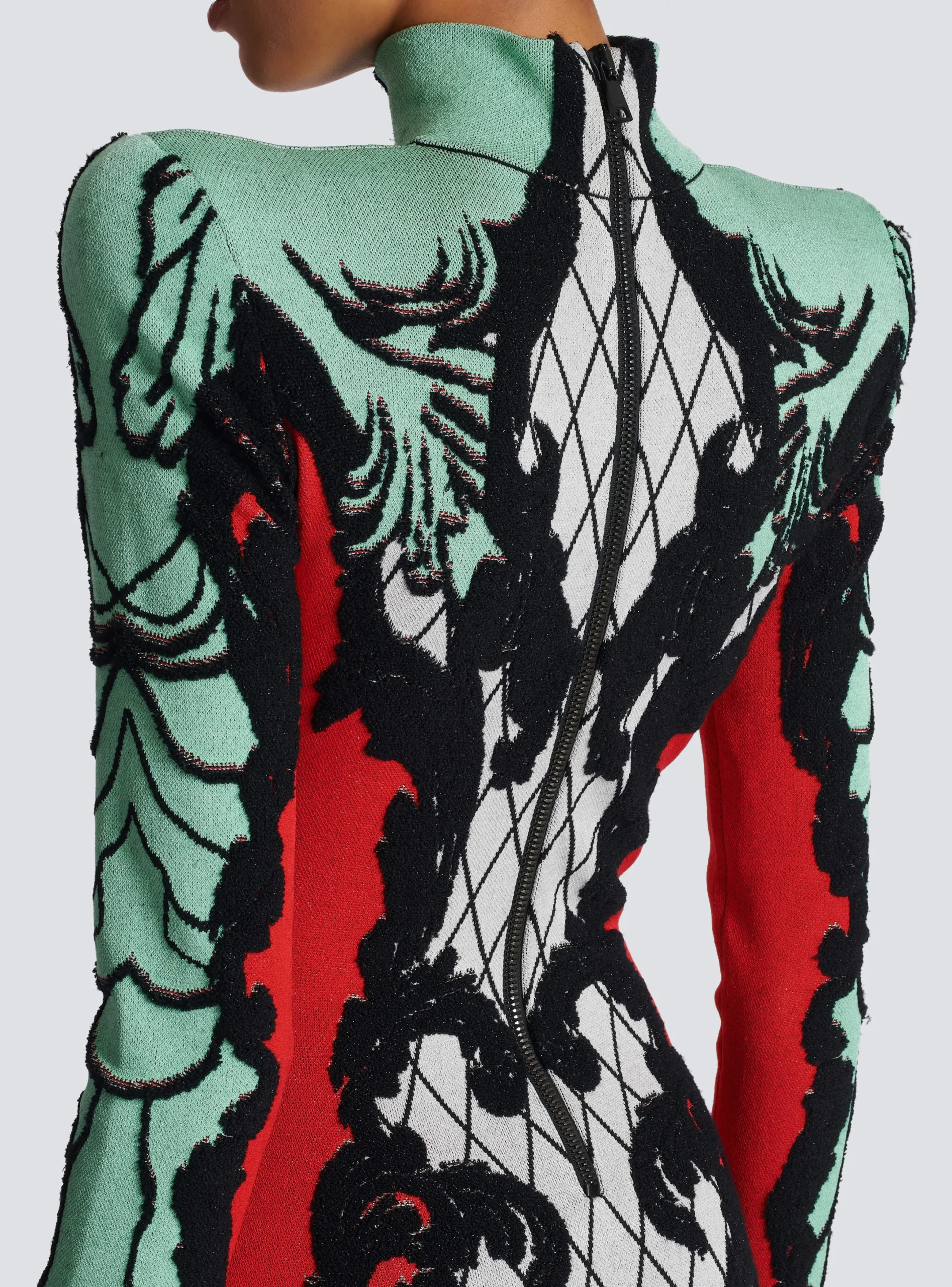 Outlet Baroque Jacquard Dress Women Knitwear|Dresses