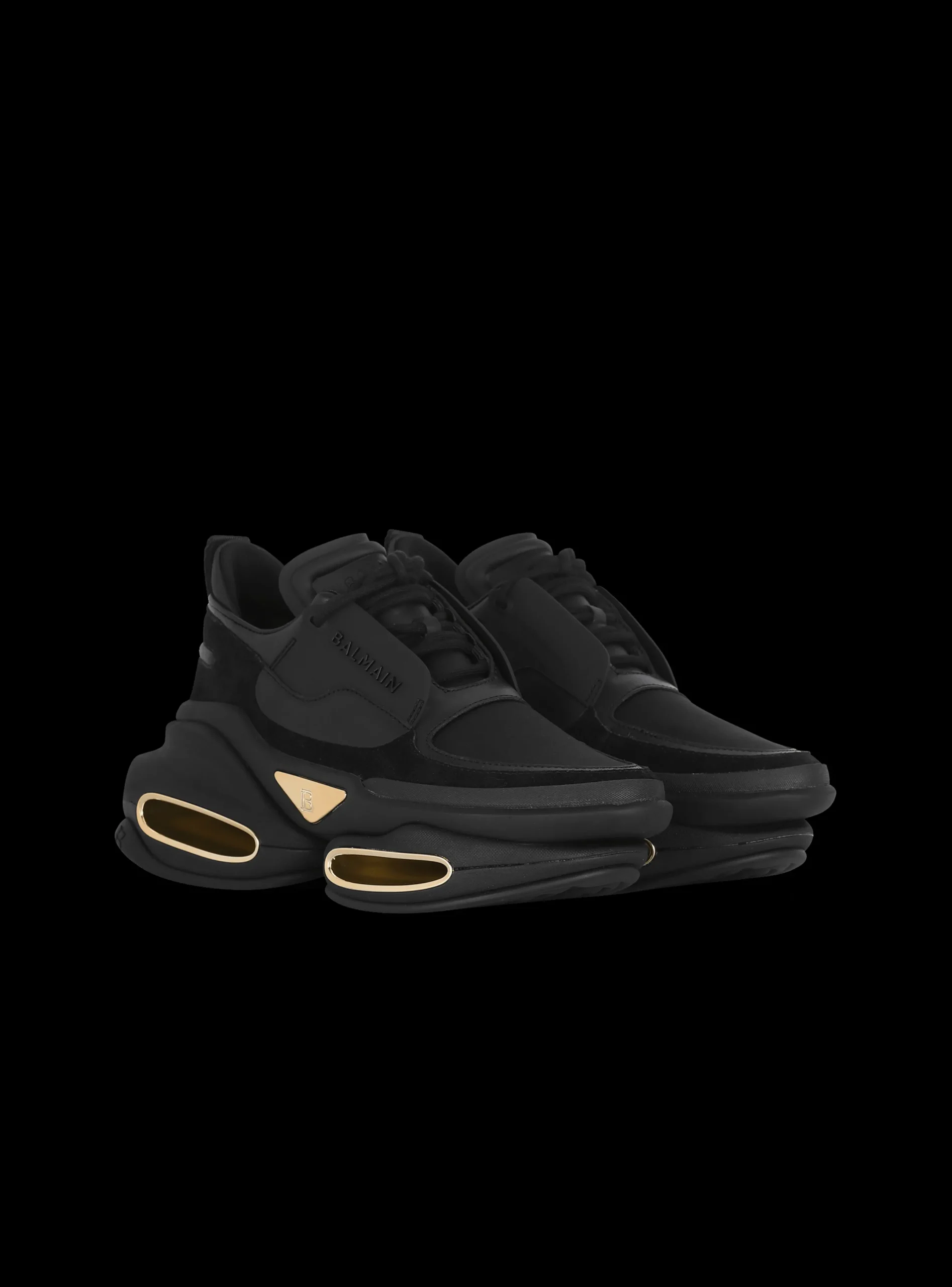 Best Sale B-Bold Low-top Trainers In Neoprene And Suede Women B-Bold
