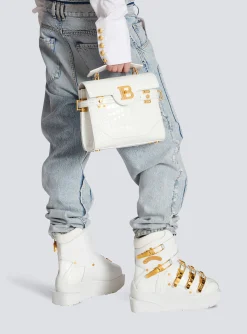 New B-Buzz 23 Bag In Crocodile Effect-embossed Leather Women Shoulder Bags|Crossbody Bags