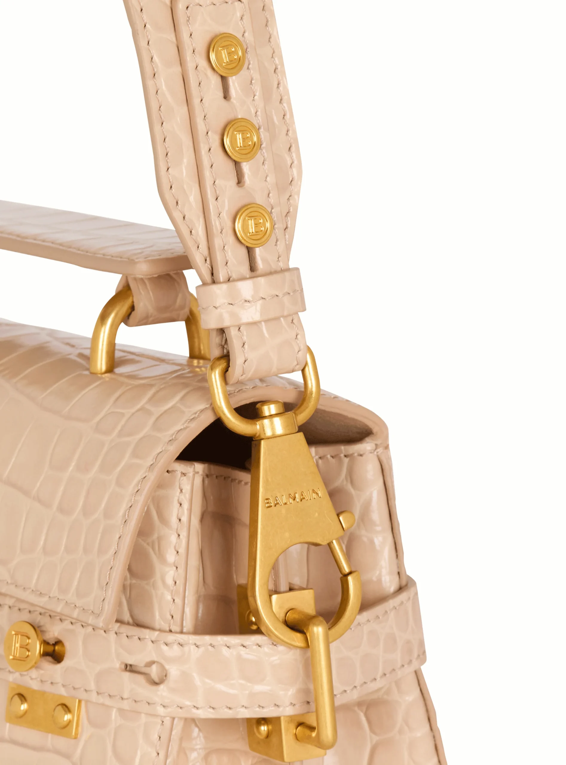 Best B-Buzz 23 Bag In Crocodile-embossed Calfskin Women Shoulder Bags|Crossbody Bags