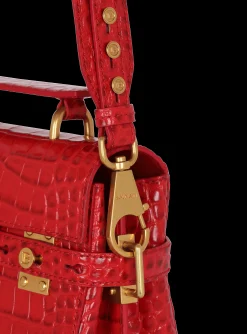 Store B-Buzz 23 Bag In Crocodile-print Leather Women Shoulder Bags|Crossbody Bags