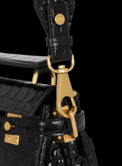 Hot B-Buzz 19 Bag In Crocodile-print Leather Women Mini Bags|Shoulder Bags