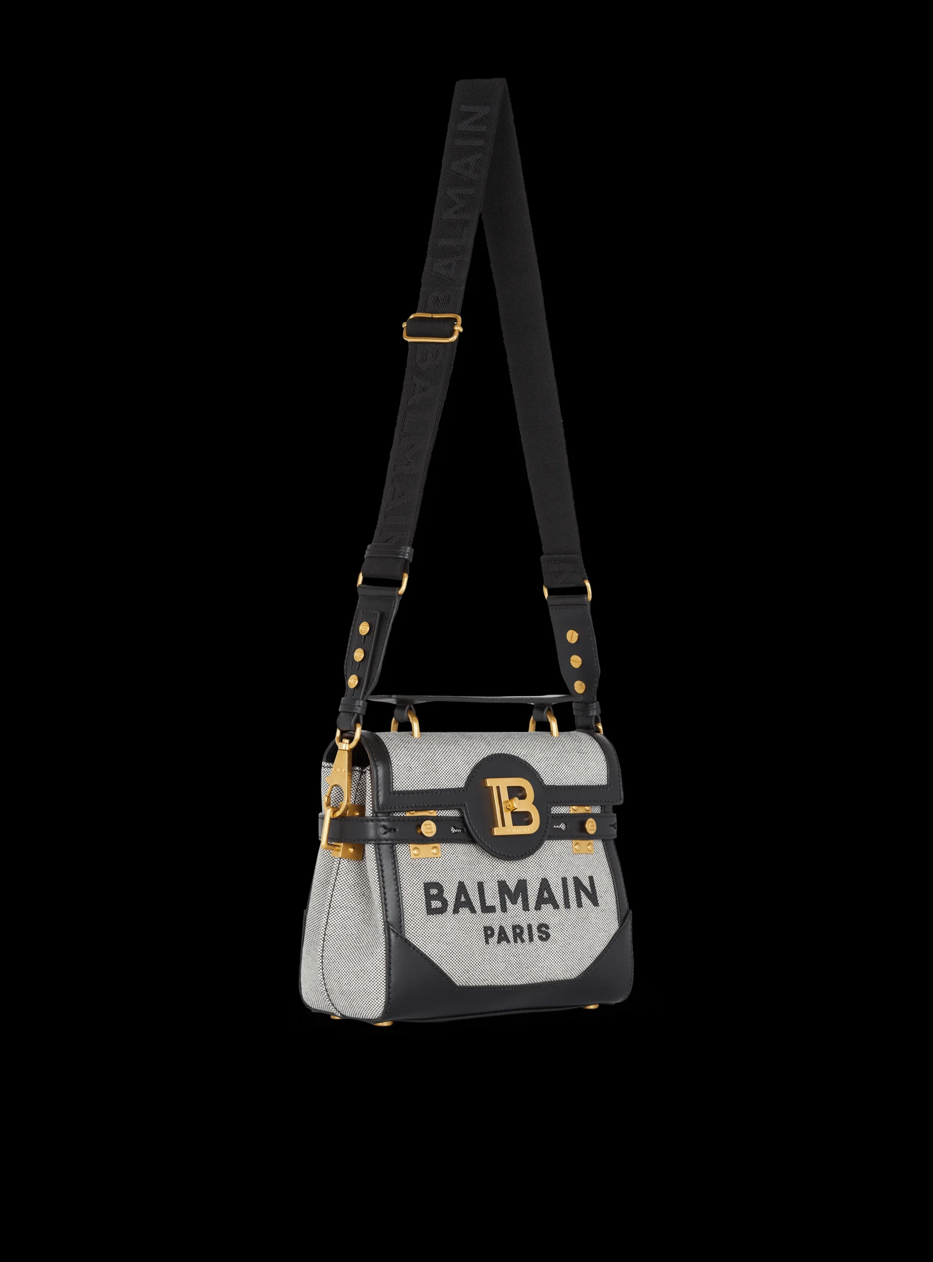 New B-Buzz 23 Canvas And Leather Bag Women Shoulder Bags|Crossbody Bags
