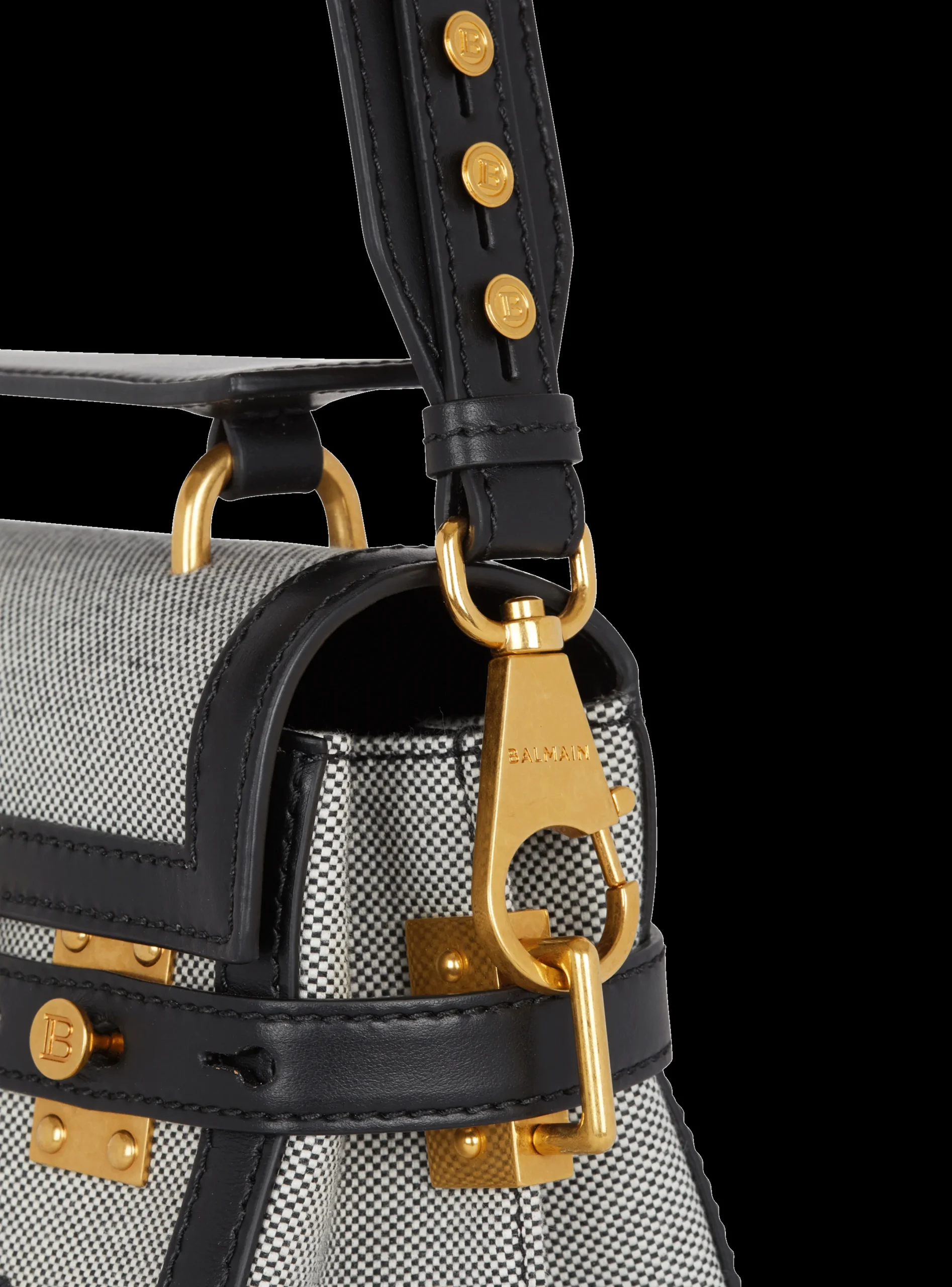 New B-Buzz 23 Canvas And Leather Bag Women Shoulder Bags|Crossbody Bags
