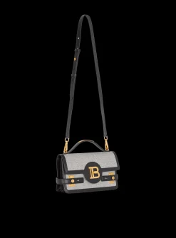 New B-Buzz 24 Canvas And Leather Bag Women Shoulder Bags|Crossbody Bags