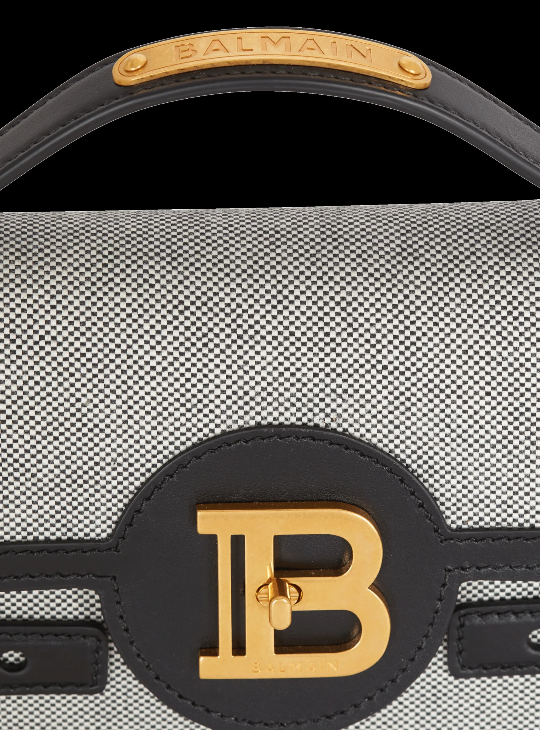 New B-Buzz 24 Canvas And Leather Bag Women Shoulder Bags|Crossbody Bags