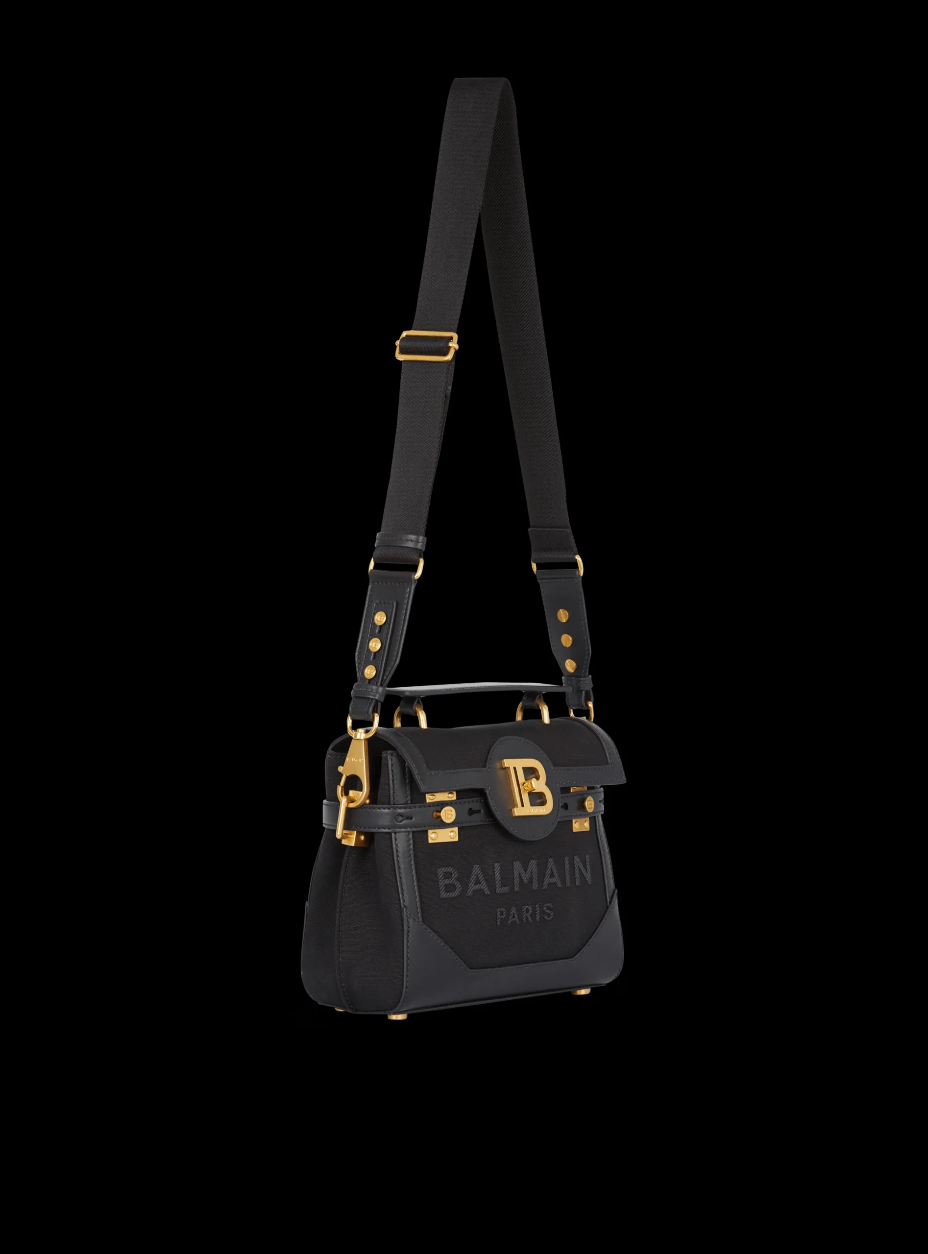 Shop B-Buzz 23 Canvas And Leather Bag Women Shoulder Bags|Crossbody Bags