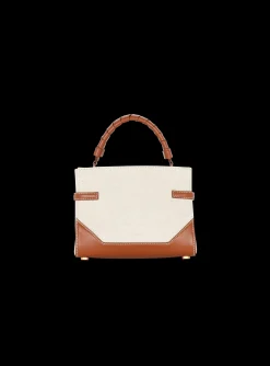 Clearance B-Buzz 22 Canvas Top Handle Bag With Leather Insert Women Shoulder Bags|Crossbody Bags