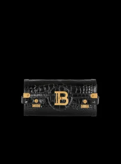 Shop B-Buzz 23 Clutch In Crocodile-print Leather Women Mini Bags|Shoulder Bags