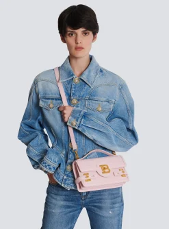 Fashion B-Buzz 24 Grained Monogram Leather Shoulder Bag Bags
