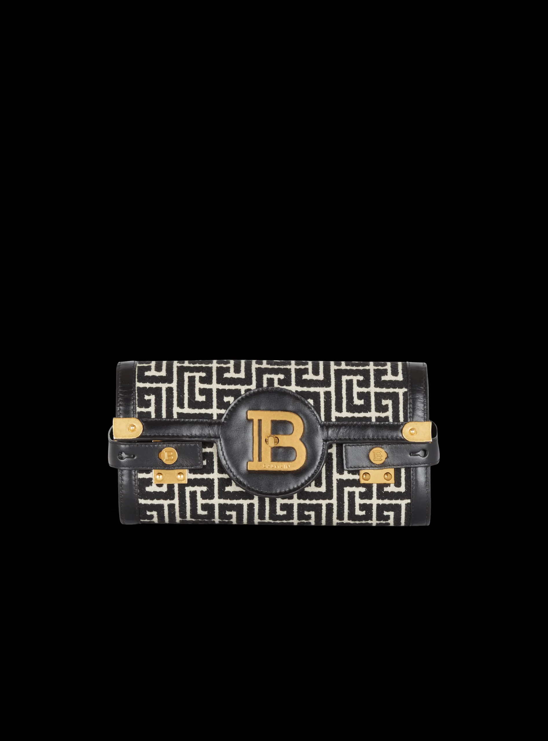 Fashion B-Buzz 23 Leather Clutch Bag With Jacquard Monogram Women Mini Bags|Shoulder Bags