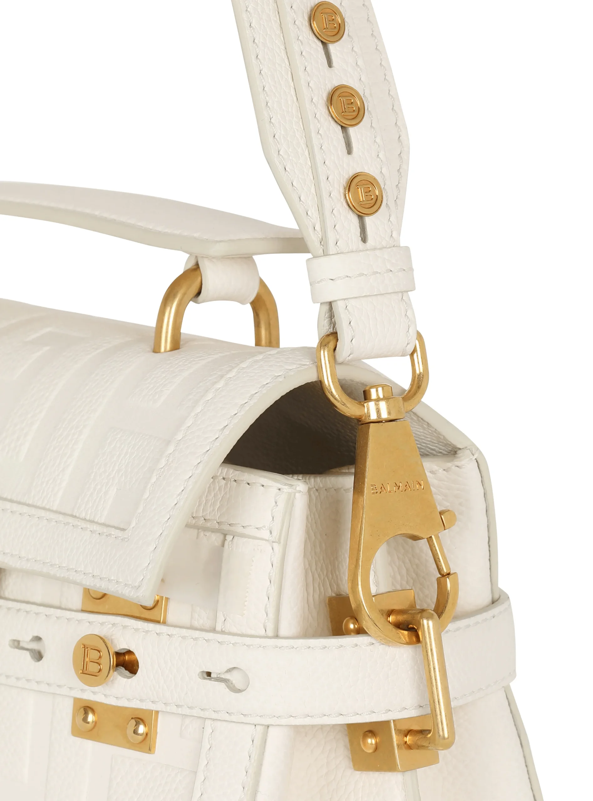 Shop B-Buzz 23 Monogram Grained Leather Bag Women Shoulder Bags|Crossbody Bags