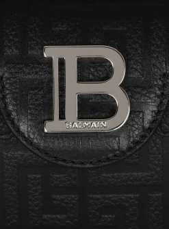 Shop B-Buzz 19 Monogrammed Canvas And Leather Bag Cross-Body Bags