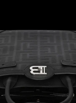Discount B-Buzz 36 Monogrammed Canvas And Leather Tote Bag&nbsp; Bags And Backpacks