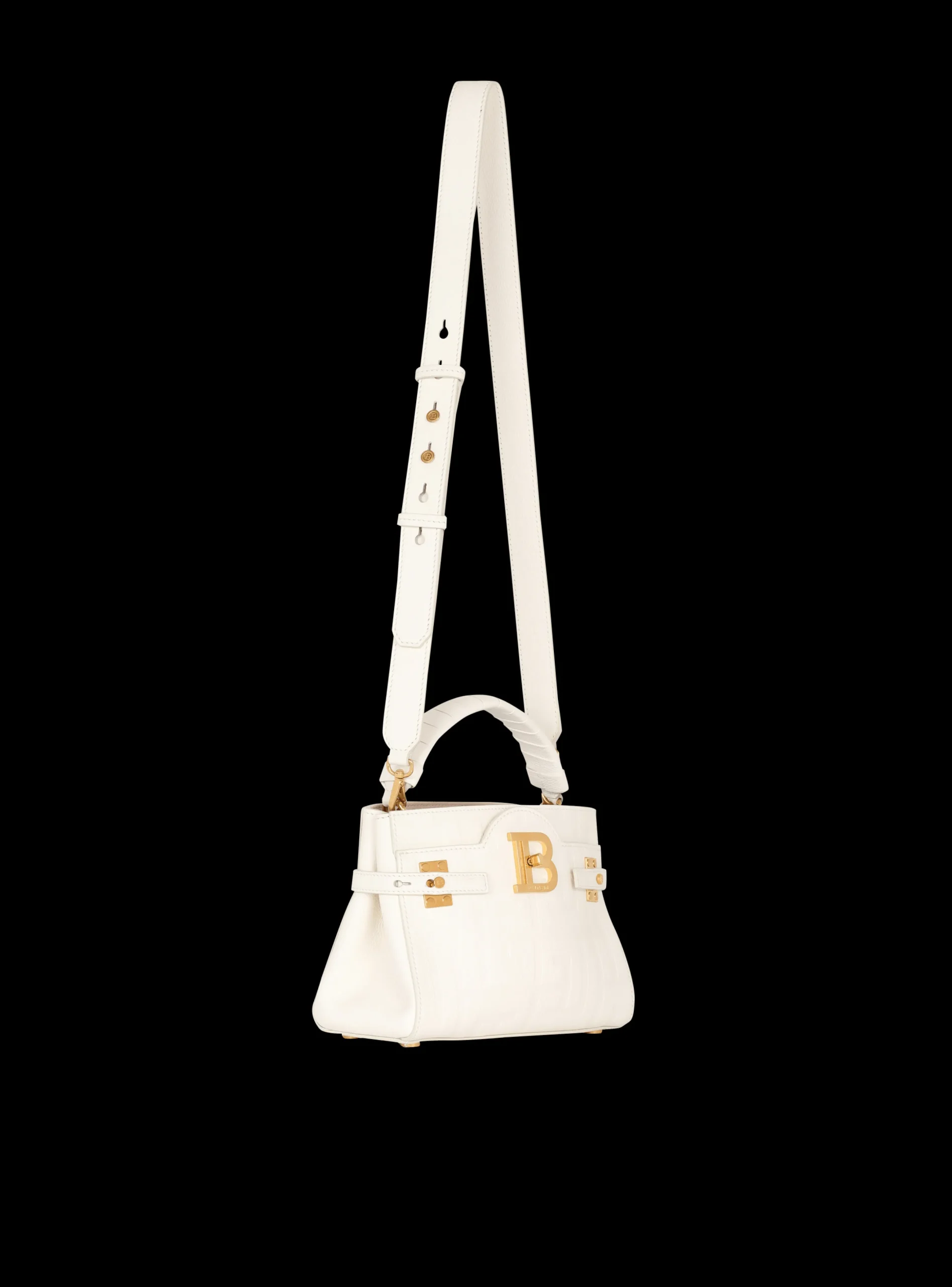 Best Sale B-Buzz 22 Monogrammed Top-handle Bag In Grained Leather Women Shoulder Bags|Crossbody Bags