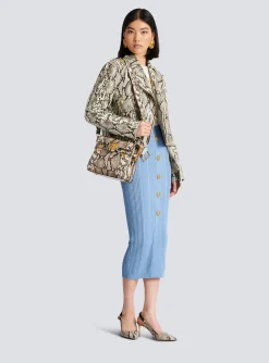Cheap B-Buzz 23 Snakeskin-effect Leather Bag Women Shoulder Bags|Crossbody Bags