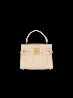 Shop B-Buzz 22 Top Handle Bag In Monogram Quilted Leather Women Shoulder Bags|Crossbody Bags