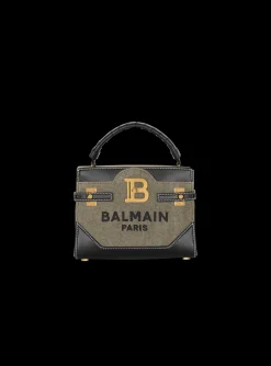 Flash Sale B-Buzz 22 Top-handle Bag In Canvas And Leather Women Shoulder Bags|Crossbody Bags