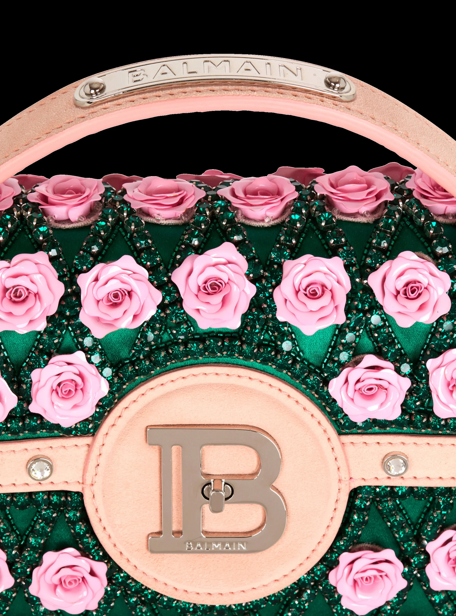 Best Sale B-Buzz Dynasty Bag Embroidered With Grid And Roses Bags
