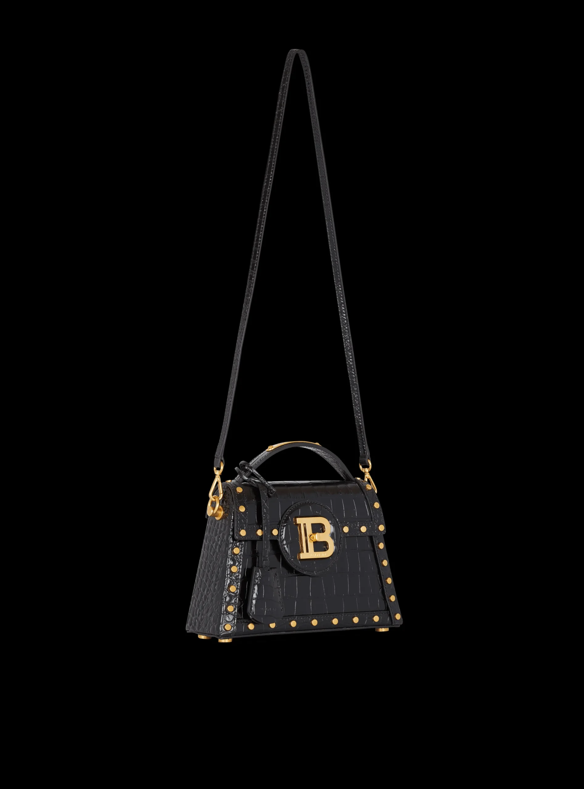 Best Sale B-Buzz Dynasty Bag In Crocodile-print Leather Women Shoulder Bags|Crossbody Bags