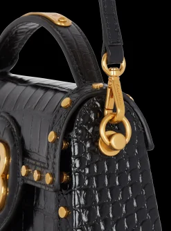 Best Sale B-Buzz Dynasty Bag In Crocodile-print Leather Women Shoulder Bags|Crossbody Bags