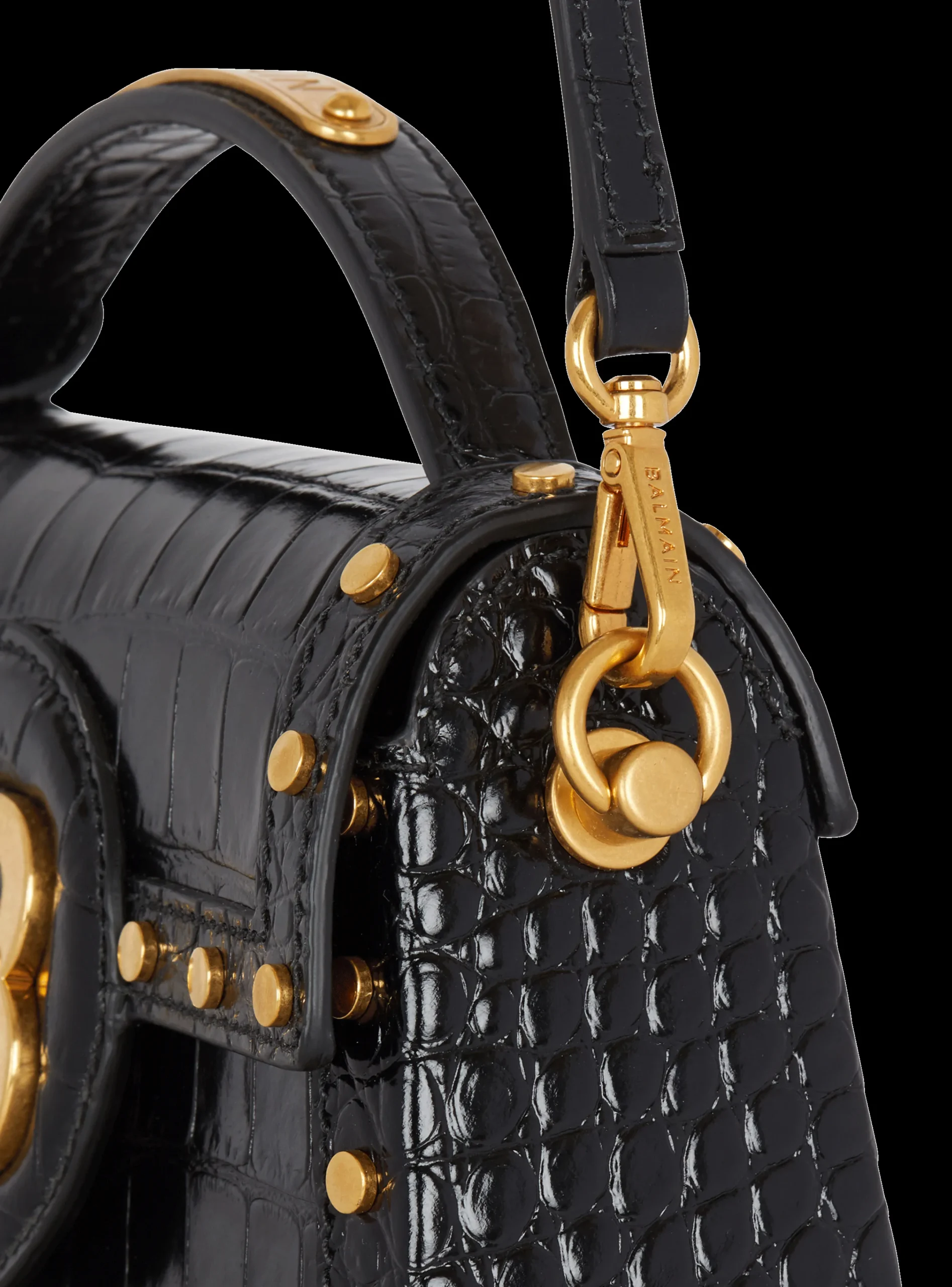 Best Sale B-Buzz Dynasty Bag In Crocodile-print Leather Women Shoulder Bags|Crossbody Bags