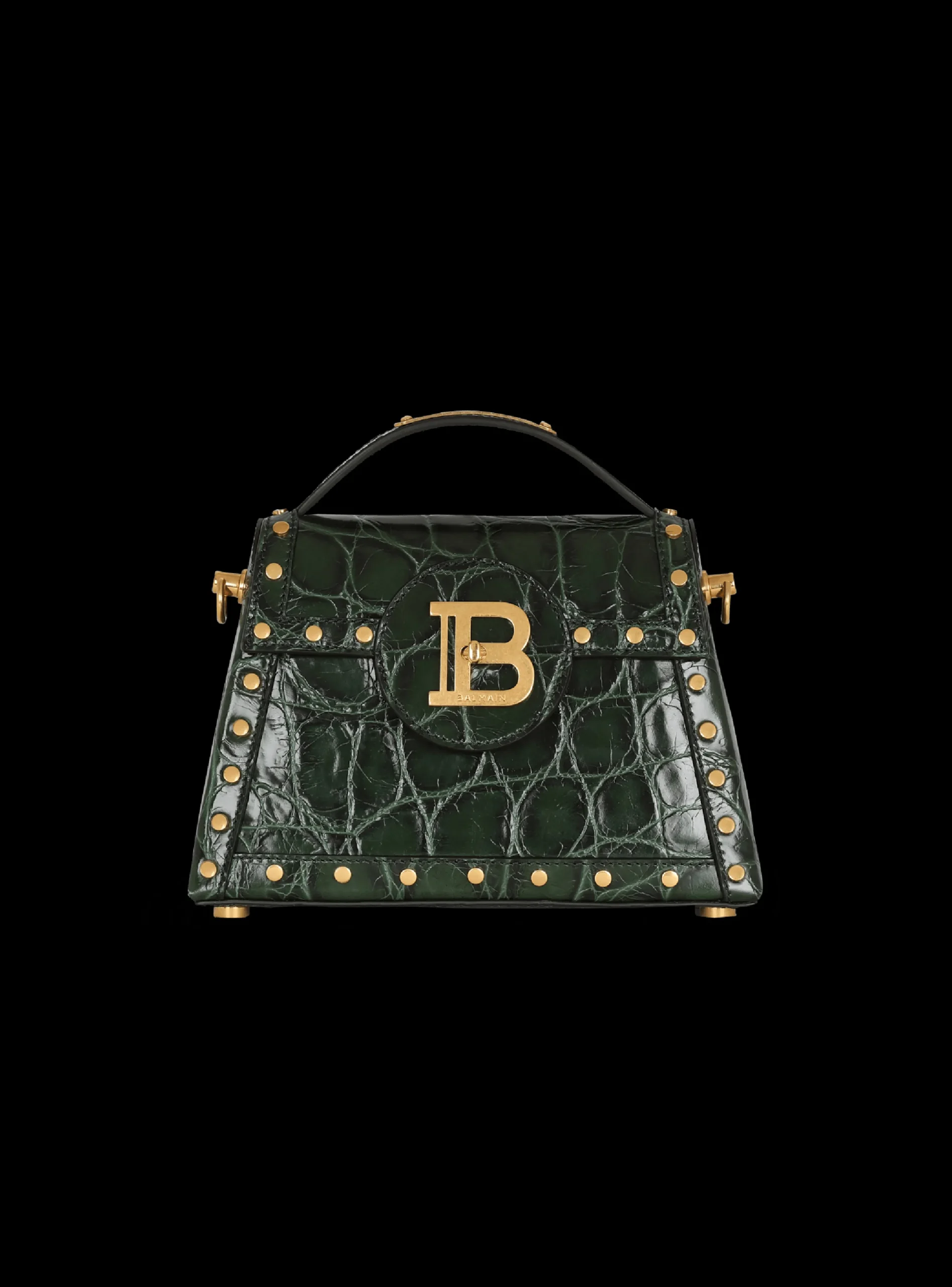 New B-Buzz Dynasty Bag In Crocodile-print Leather Women Shoulder Bags|Crossbody Bags