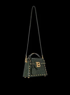 New B-Buzz Dynasty Bag In Crocodile-print Leather Women Shoulder Bags|Crossbody Bags