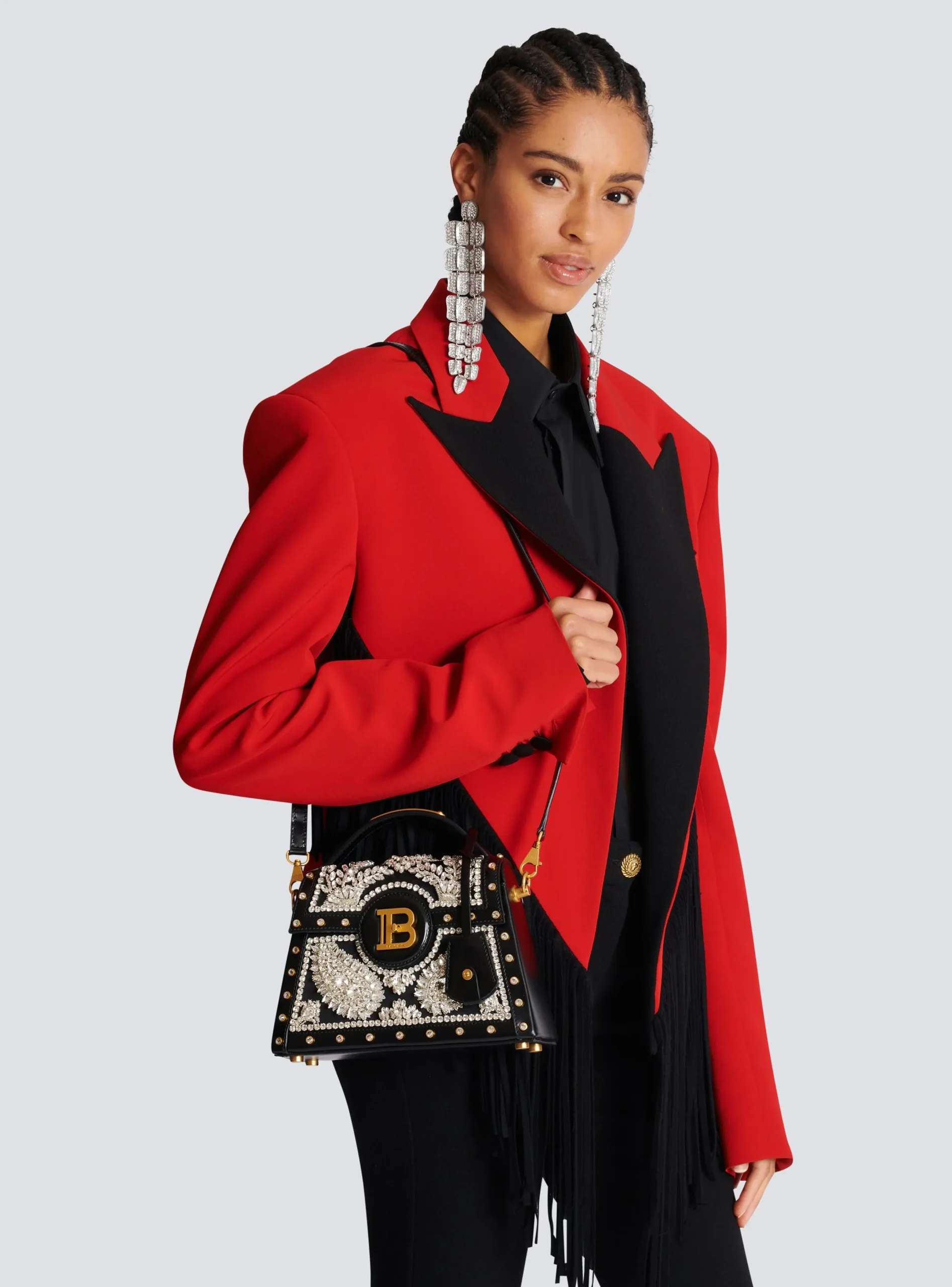 Fashion B-Buzz Dynasty Bag In Embroidered Satin Women Shoulder Bags|Crossbody Bags