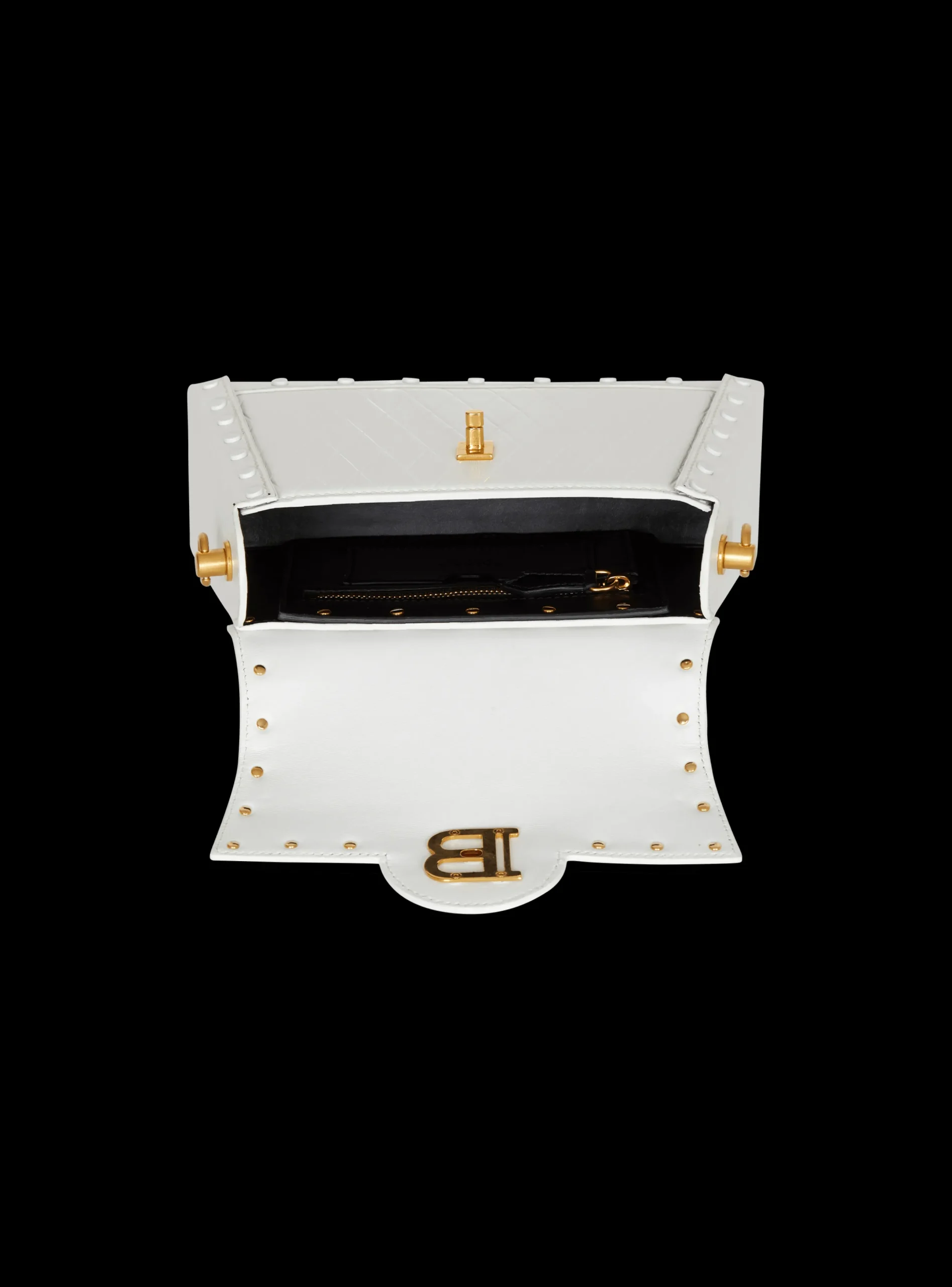 New B-Buzz Dynasty Bag In Grid-embossed Calfskin Women Shoulder Bags|Crossbody Bags