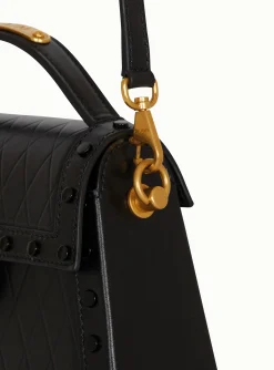 Shop B-Buzz Dynasty Bag In Grid-embossed Calfskin Women Shoulder Bags|Crossbody Bags