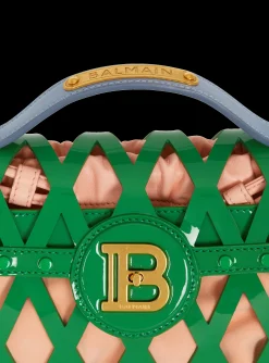 Discount B-Buzz Dynasty Bag In Patent Leather With An Openwork Grid Motif Women Shoulder Bags|Crossbody Bags