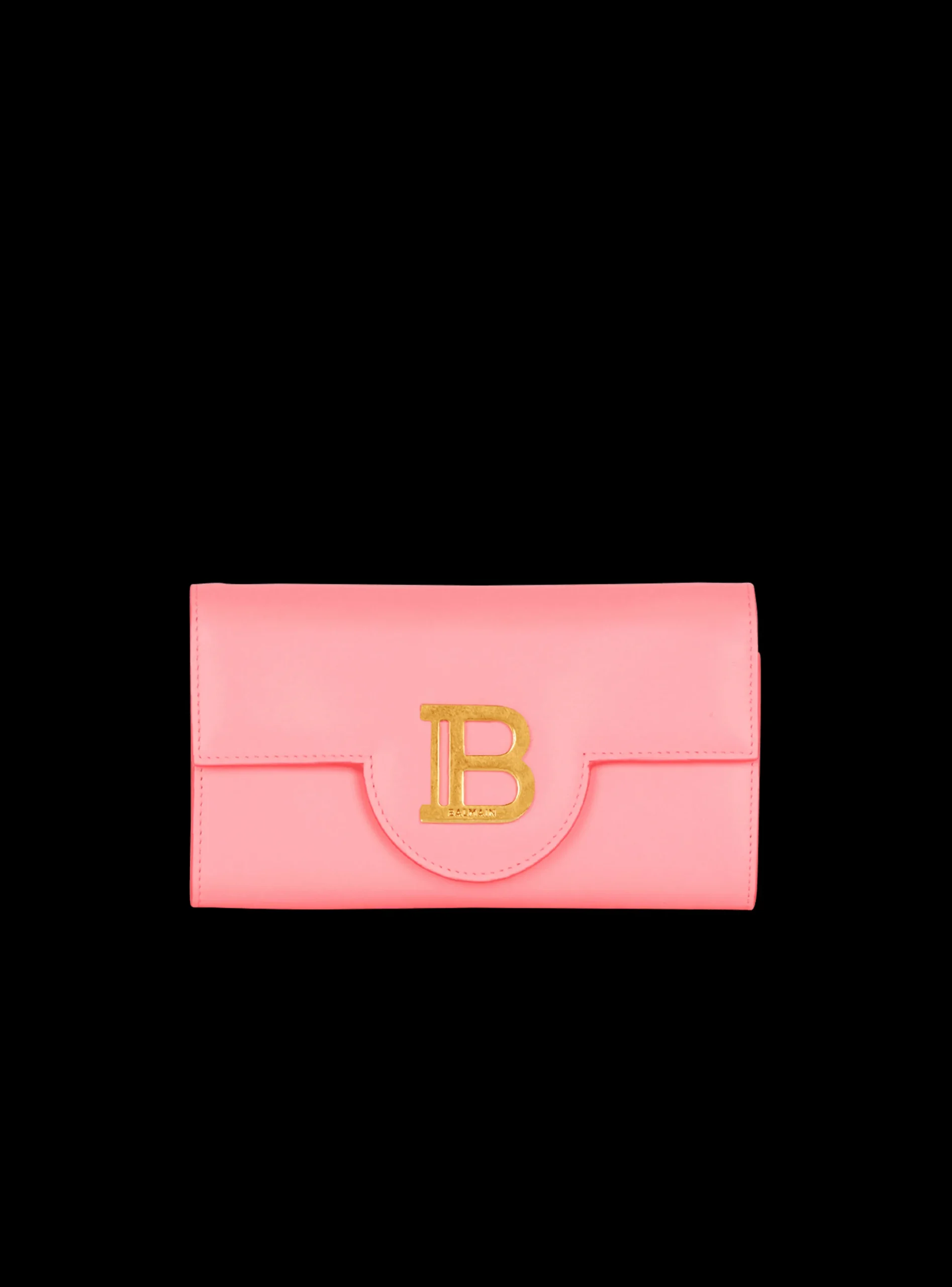 New B-Buzz Grained Leather Wallet Women Small Leather Goods