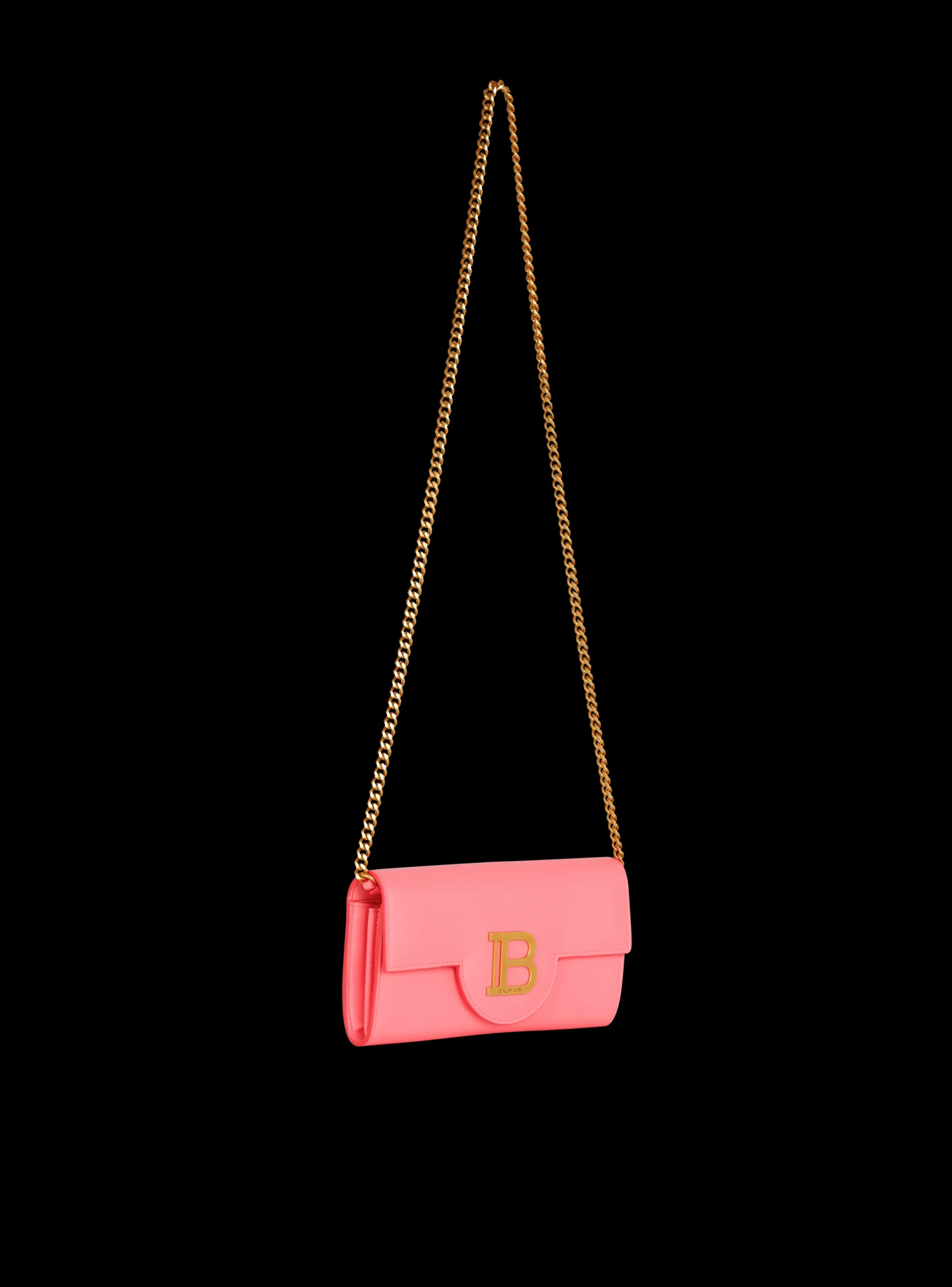 New B-Buzz Grained Leather Wallet Women Small Leather Goods