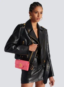 New B-Buzz Grained Leather Wallet Women Small Leather Goods