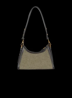 Best Sale B-Buzz Hobo Bag In Leather And Canvas Women Shoulder Bags|Crossbody Bags