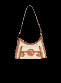 New B-Buzz Hobo Bag In Leather And Canvas Bags