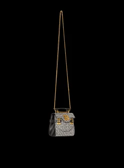 Best B-Buzz Mini 12 Bag In Embossed Calfskin With A PB Labyrinth Monogram Women Mini Bags|Shoulder Bags