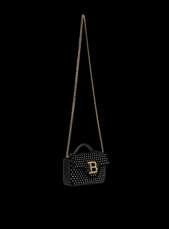 Fashion B-Buzz Mini Velvet And Crystal Bag Women Mini Bags|Shoulder Bags