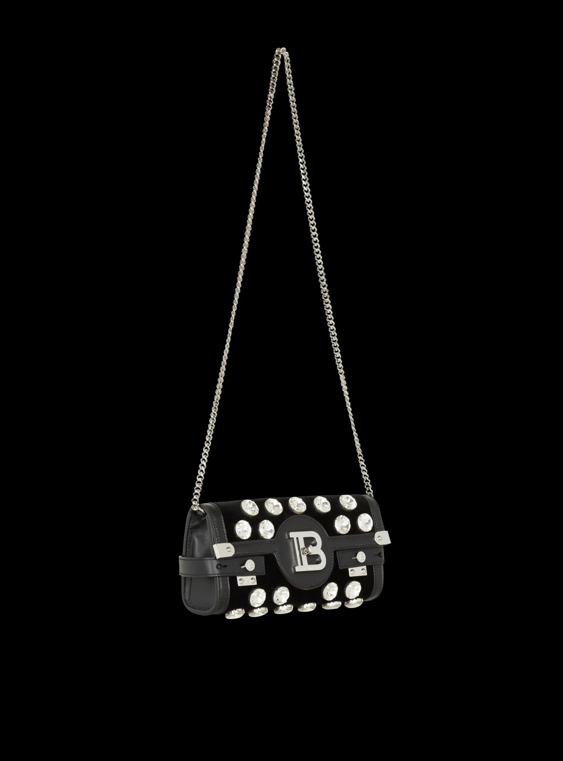 Outlet B-Buzz Pouch 23 In Velvet And Crystals Women Mini Bags|Shoulder Bags